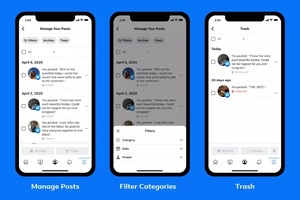 Facebook thêm tính năng cho phép người dùng dễ dàng xóa những bài viết cũ