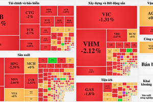 GDP tăng thấp nhất lịch sử thống kê, chứng khoán “nhuốm đỏ” cả 3 sàn