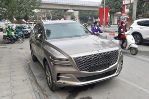 Genesis GV80 lăn bánh tại Hà Nội: Thêm SUV hạng sang cho khách Việt chọn