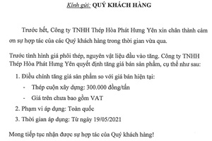 Giá thép lại tăng sau thời gian chững lại, nhà thầu thêm phen "sốc" nặng