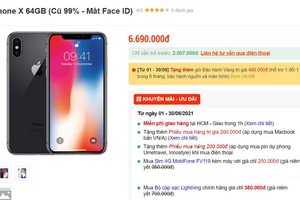 iPhone X, iPhone 11 mất Face ID về Việt Nam với giá rẻ, cẩn thận khi mua