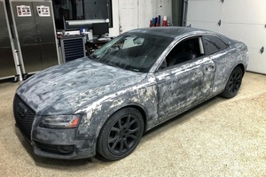 Màn hồi sinh nuột nà khó tin của một chiếc Audi A5 bỏ đi