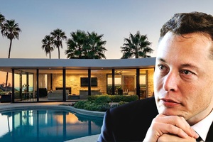 Một loạt BĐS "khủng" trị giá 100 triệu USD của Tỷ phú Elon Musk sắp rao bán