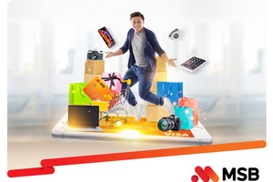 MSB ra mắt thẻ tín dụng có tính năng hoàn tiền tới 20% khi chi tiêu online