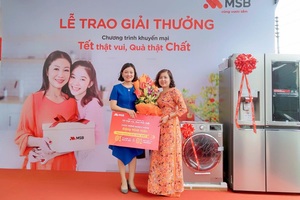 Tìm ra khách hàng may mắn trúng giải đặc biệt chương trình ưu đãi Xuân 2019 từ MSB