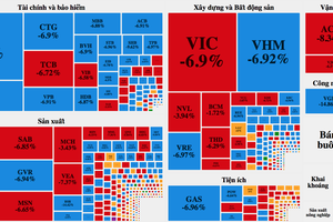 Nháo nhào tháo chạy vì tin Covid-19, VN-Index bị thổi bay hơn 70 điểm