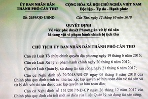 Phương án xử lý tang vật vụ đổi 100 USD ở tiệm vàng bị phạt 90 triệu đồng