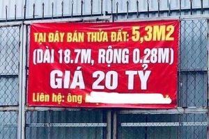 Rao bán miếng đất Hà Nội gần 4 tỷ đồng/m2, thế giới cũng chào thua