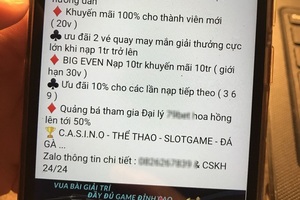 Sàn tiền ảo, trò chơi cá cược nở rộ, bủa vây người dùng