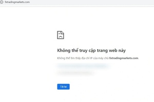 Sập sàn FxTradingmarkets, người chơi bấn loạn