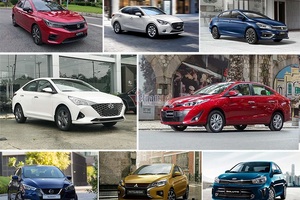 Sedan cỡ B 'làm mưa làm gió' tại thị trường ô tô Việt vì "ngon bổ rẻ"