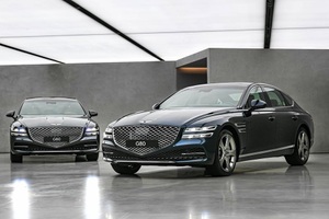 Soi chi tiết sedan hạng sang Genesis G80 mới