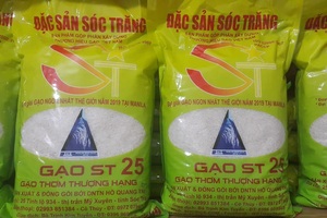 Tranh nhau thương hiệu ST25, Việt Nam dễ mất quyền tham gia "Gạo ngon nhất thế giới"