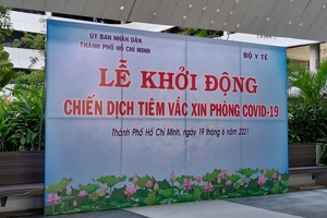 TPHCM khởi động chiến dịch tiêm vắc xin Covid-19 lớn nhất từ trước đến nay