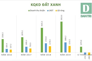 Từ lãi biến thành lỗ gần 500 tỷ đồng, cổ phiếu Đất Xanh bị bán mạnh