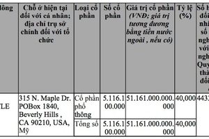 Việt kiều bỏ hơn 50.000 tỷ đồng góp vốn lập "siêu công ty" ở Hà Nội là ai?