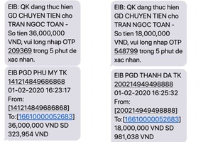 Vụ tài khoản “bốc hơi” 54 triệu đồng: Ngân hàng Eximbank giải quyết ra sao?