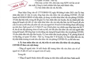 Xôn xao thông tin thu 650.000 đồng cho 2 mũi tiêm vắc xin Covid-19