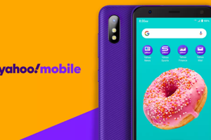 Yahoo! bất ngờ ra mắt smartphone giá rẻ với màu tím quen thuộc