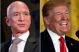 Ông Trump “đá xoáy” tỷ phú Jeff Bezos vì ly hôn, phải chia đôi tài sản