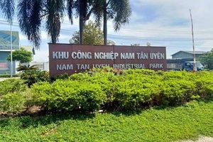 Ông lớn khu công nghiệp Nam Tân Uyên giảm lãi quý III