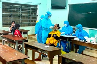 Quảng Nam triển khai các biện pháp dập dịch khẩn tại một trường học