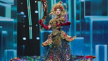 Miss Grand Vietnam showcases 30kg national costume