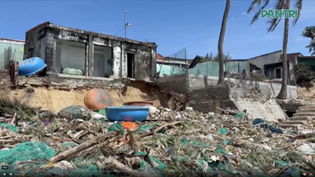 Kalmaegi leaves Gia Lai fishing village in ruins