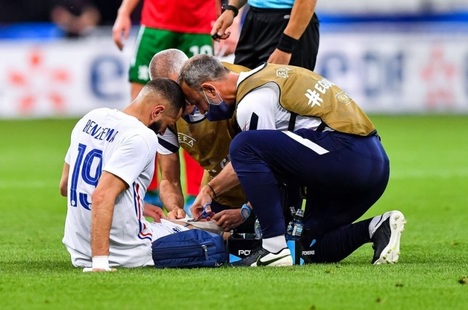 Benzema dính chấn thương trước thềm Euro 2020, đội tuyển Pháp lo lắng