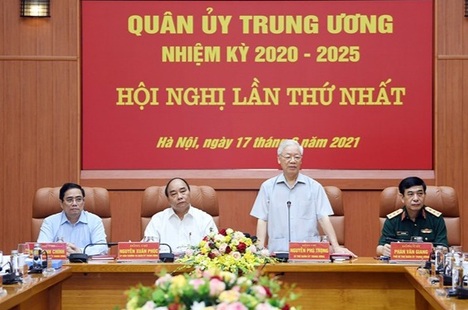 Bộ Chính trị chỉ định nhân sự tham gia Quân ủy Trung ương