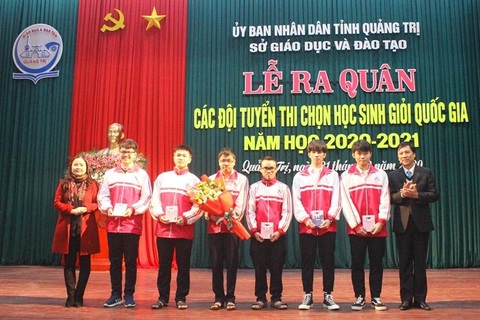 Quảng Trị: 53 học sinh tham dự kỳ thi học sinh giỏi Quốc gia