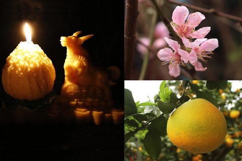 Bưởi cảnh, đào Tết nô nức xuống phố, nhà vườn lo sớm cháy hàng