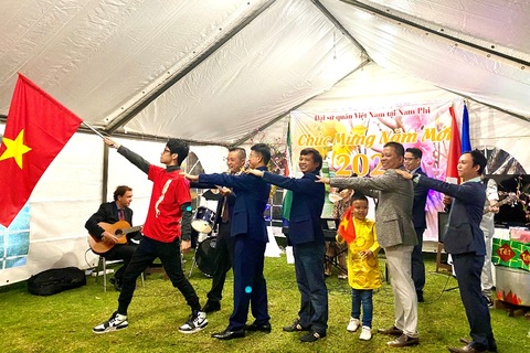 Đầm ấm Tết cộng đồng của người Việt tại Nam Phi