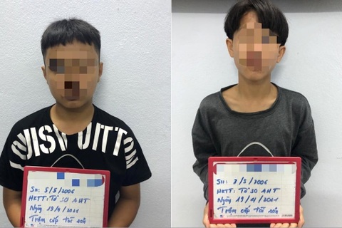Hai thiếu niên học phá khóa trên YouTube rồi rủ nhau đi trộm xe máy