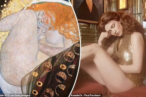 Những nhan sắc vàng ròng bước ra từ siêu phẩm hội họa