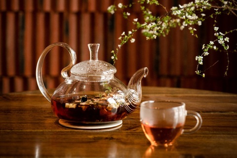 Độc đáo trà được làm từ vỏ quả cà phê