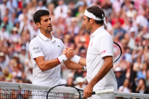 Federer và Djokovic chỉ gặp nhau ở trận chung kết Wimbledon