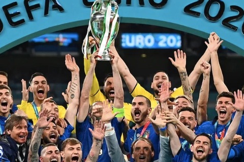 Báo giới Italia ca ngợi thầy trò HLV Mancini sau chức vô địch Euro 2020