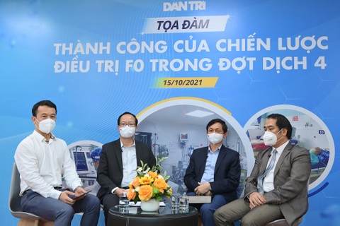 Tọa đàm trực tuyến: Thành công của chiến lược điều trị F0 đợt dịch 4