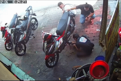 Dùng sai nguyên tắc, thợ sửa xe lĩnh đủ chiếc máy... văng thẳng vào mặt