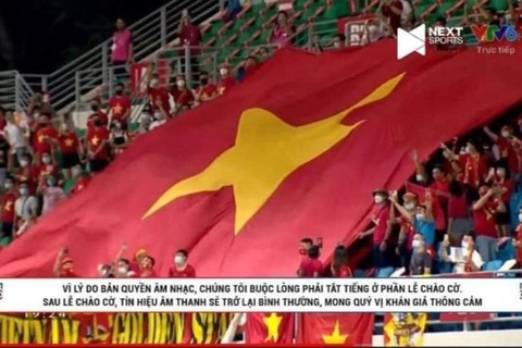 Tự ý ngắt tiếng Quốc ca dù không bị đánh bản quyền bị xử lý như thế nào?