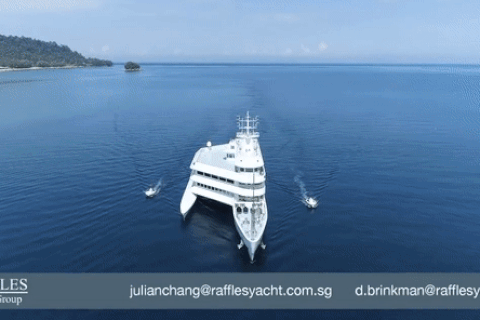 Siêu du thuyền bất đối xứng độc nhất thế giới có giá hơn 790 tỷ đồng