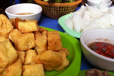 Bún đậu mắm tôm, món ngon Hà Nội