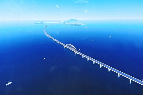 Material shortages hit 18km sea bridge project in Ca Mau