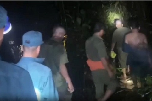 Stranded hiker rescued from Danang forest