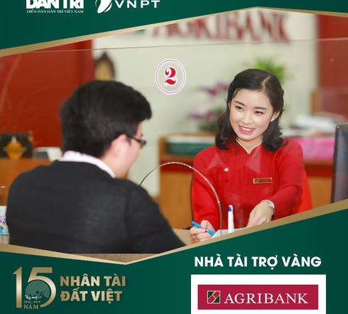 Ngân hàng Agribank là Nhà tài trợ vàng của giải thưởng Nhân tài Đất Việt 2019