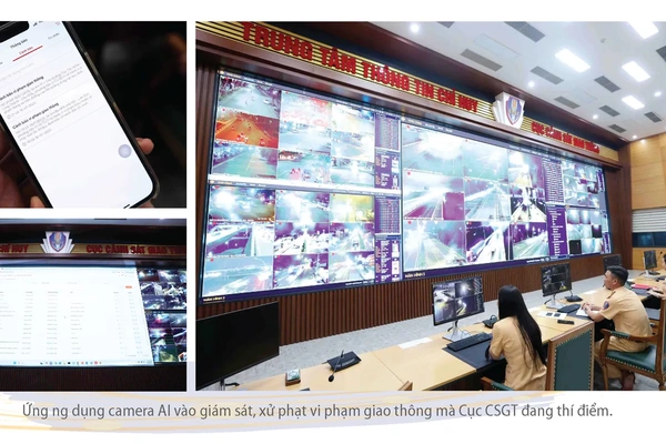 “Những đôi mắt thần” giám sát, điều hành giao thông