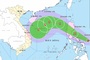 Typhoon Fengshen forms, heading toward the East Sea