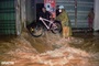 Danang streets submerged after heavy rain