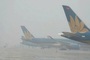 Dense fog disrupts flights at Noi Bai International Airport